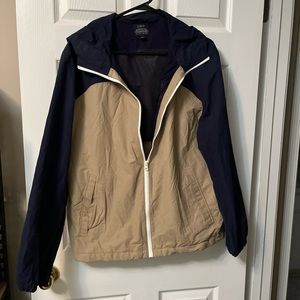 Men’s J Crew windbreaker jacket.  Large.
